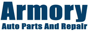 Armory Auto Parts And Repair Logo